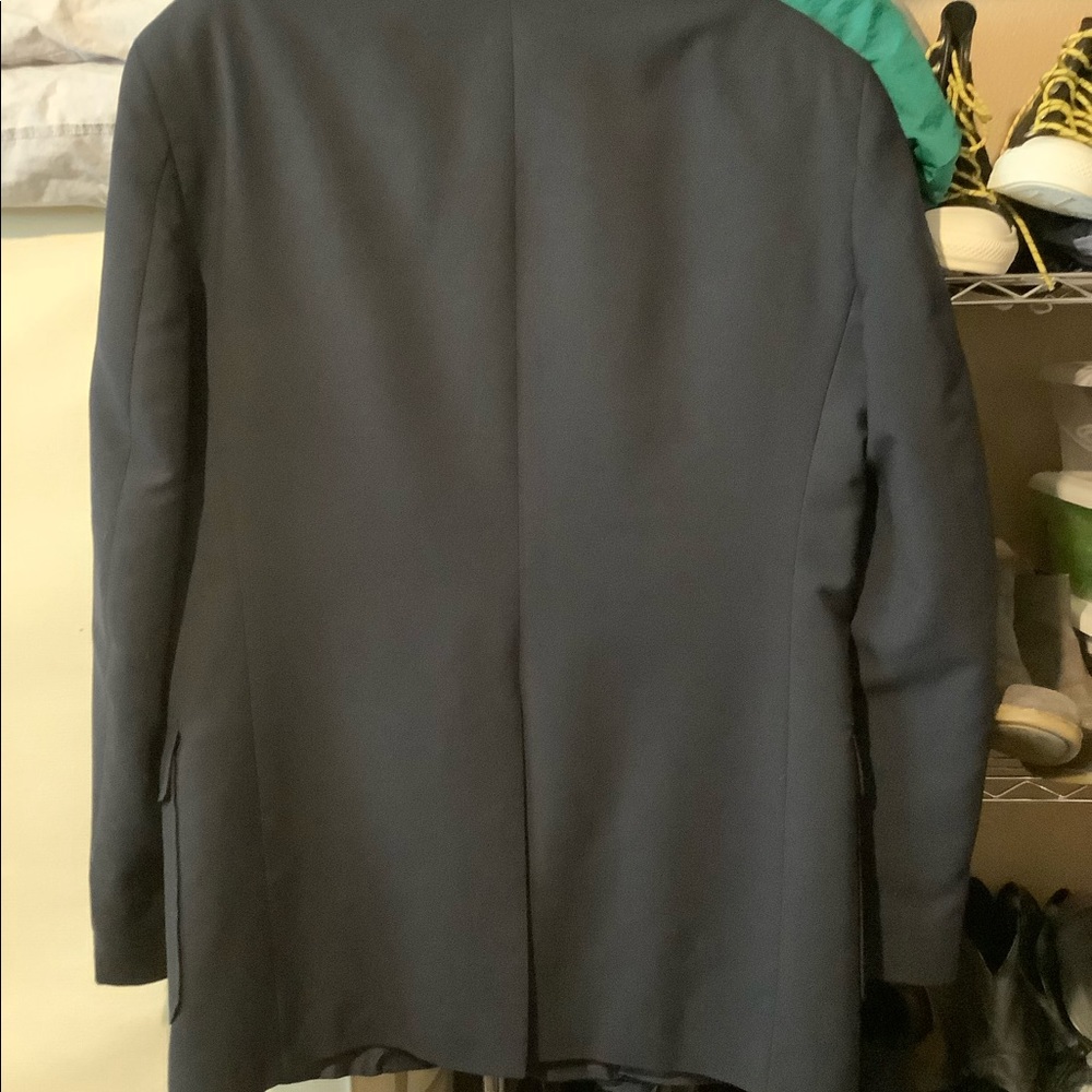 Navy blue blazer jacket